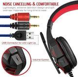 3.5Mm Gaming Headset Mic LED