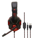 3.5Mm Gaming Headset Mic LED
