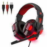3.5Mm Gaming Headset Mic LED