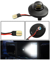 2X LED License Plate Light Rear Bumper Tag Assembly Lamp for Ford F150 F250 F350