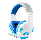 blue headphone