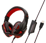 black headphone