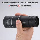 40X60 Monocular Binoculars with Night Vision BAK4 Prism High Power Waterproof