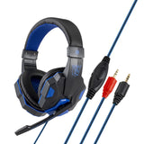 black headphone