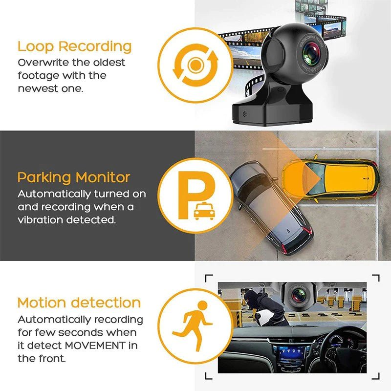 170 Wifi Dash Cam Recorder Car Camera